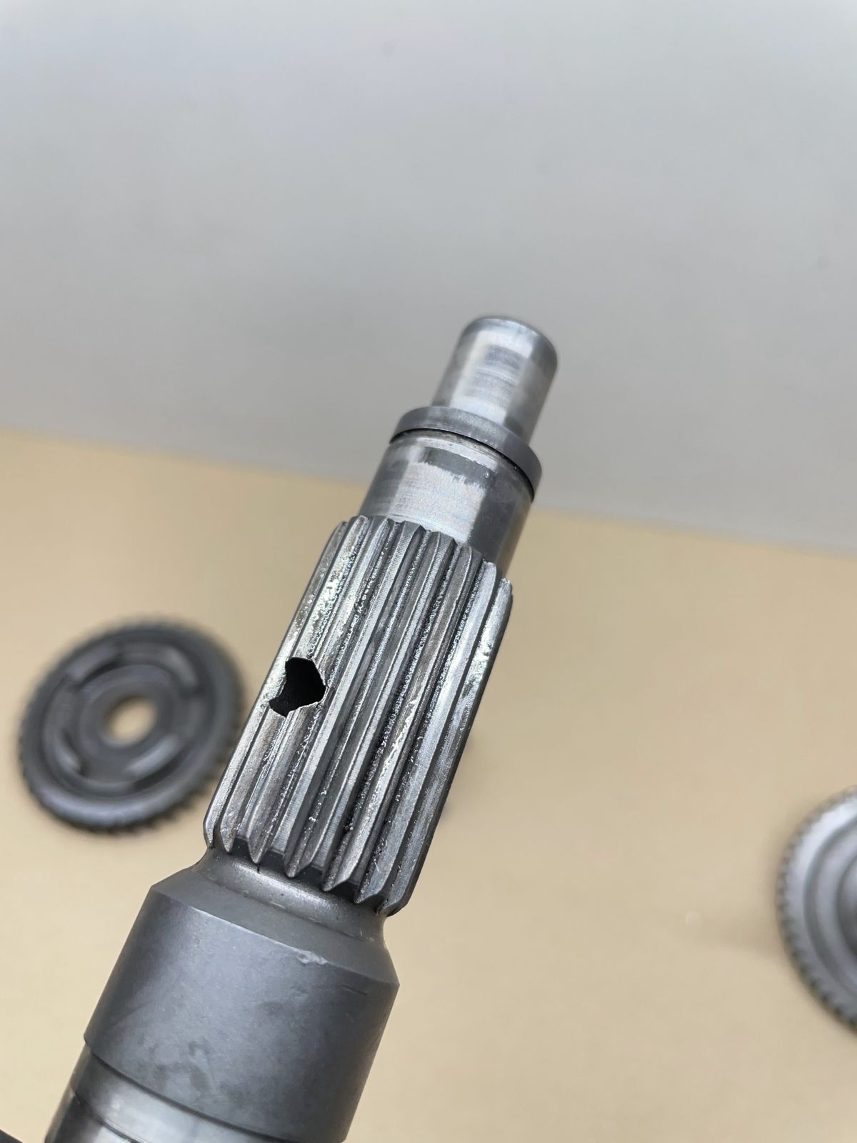 Vespa PK80 S Automatica -  Getriebe Hauptwelle Vorgelege Welle VA51M Motor (44)