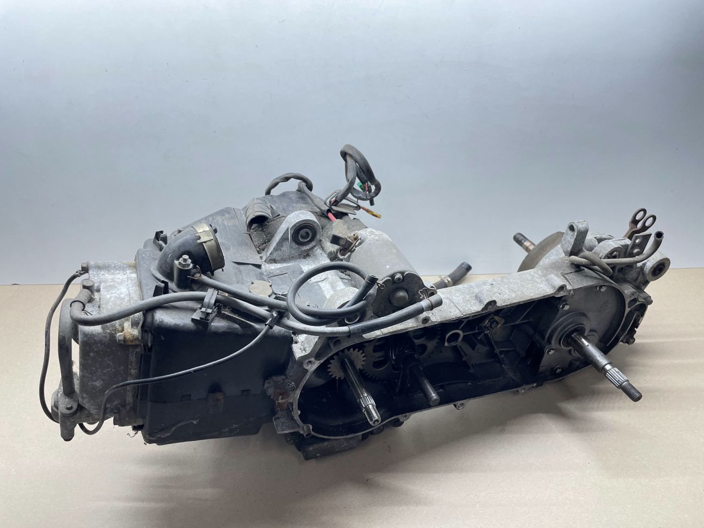 Longjia LJ125T-A Raptor - Motorblock Zylinder Getriebe Kurbelwelle engine (109-2)