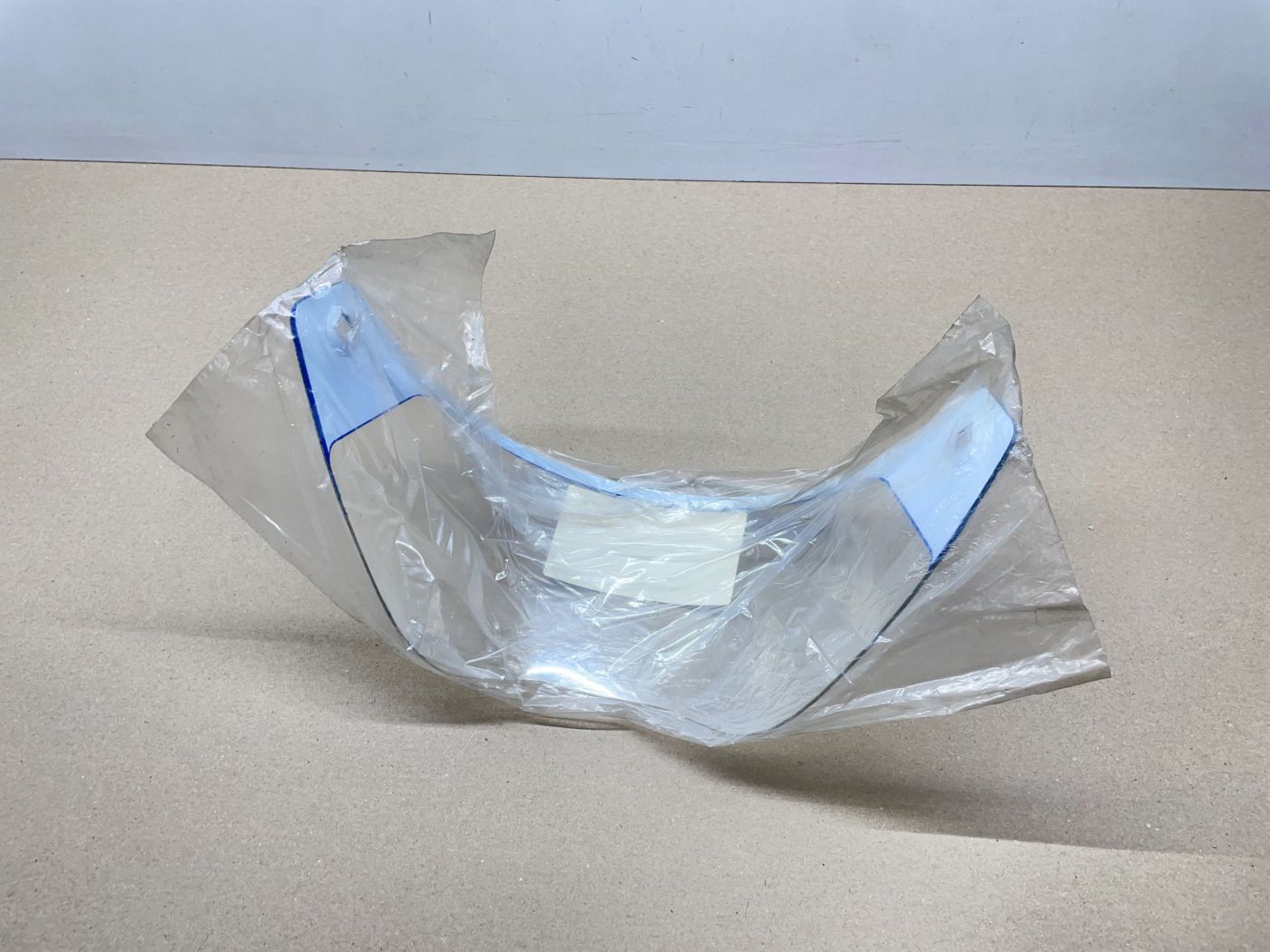 Nava 3 Helmvisier Blau Schutzvisier Helm NOS NEU Mofa Moped Roller  (106)