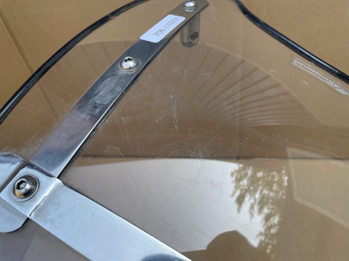 Windschild Motorrad - Aprilia Kymco Suzuku Yamaha MBK TGB Honda BMW (102-V-RO)