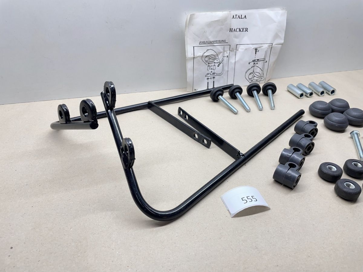 Atala Hacker 50 - Halterung Windschild NEU Windschutzscheibe Halter  (102-2)