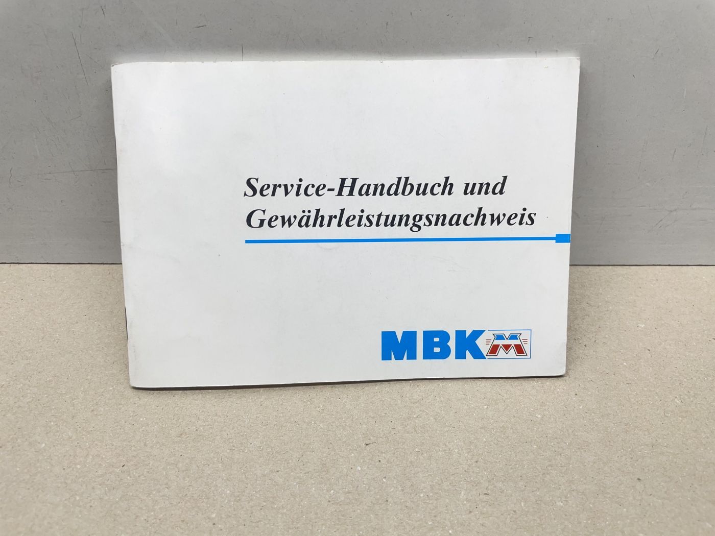MBK XC 125 Flame   Service-Handbuch Gewährleistungsnachweis NEU (39-44R)