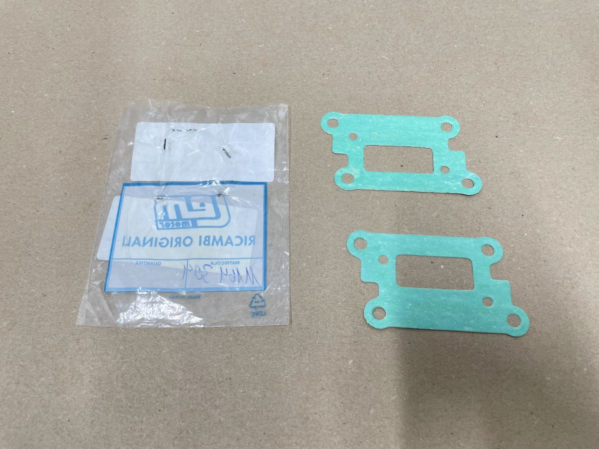 2x Franco Morini S6 Membrandichtung Dichtung - LEM LX3 Malaguti engine (118-8)