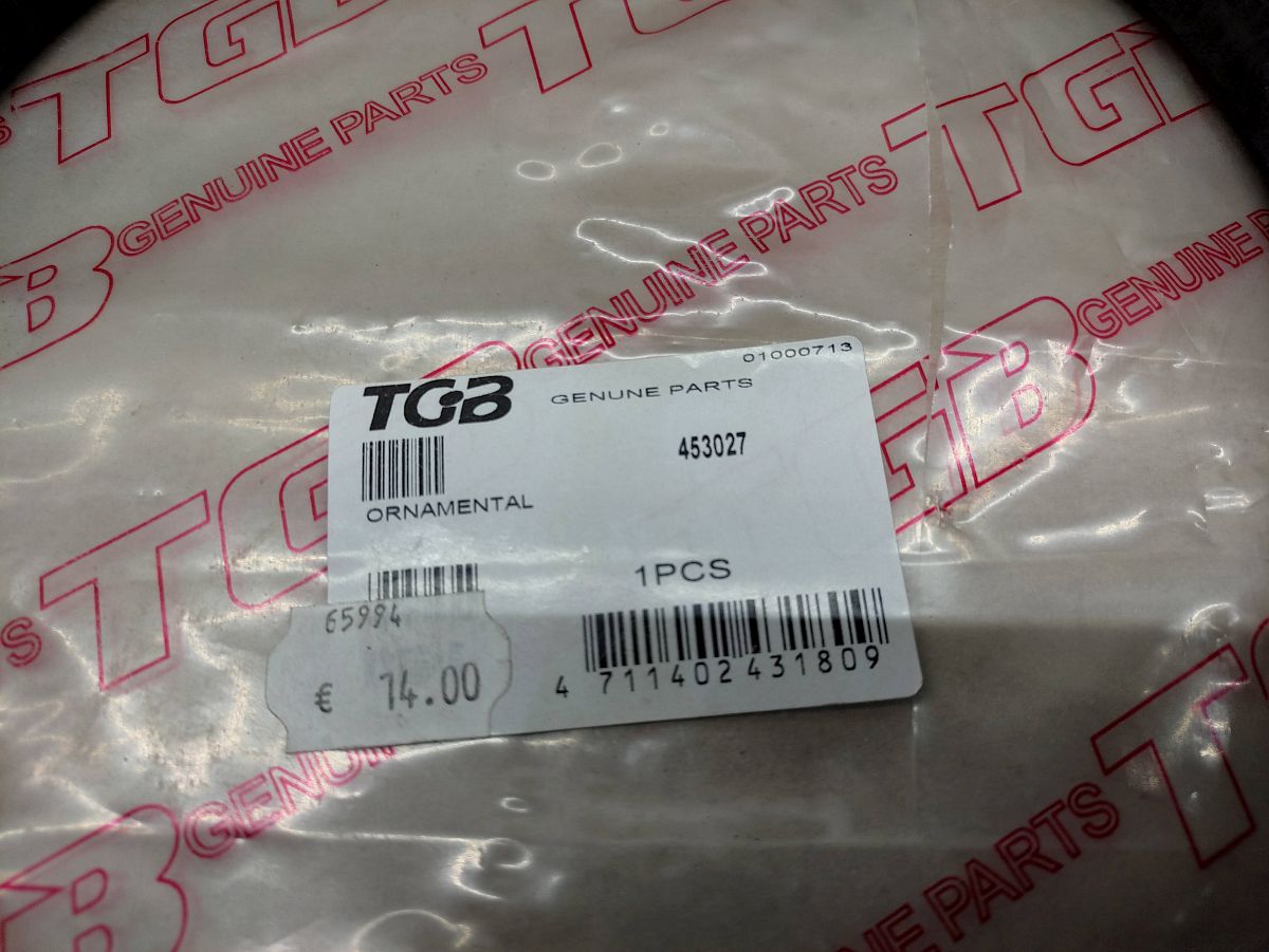 Pegasus SKY Express TGB Delivery Dichtung Koffer 453027 seal cargo box (40-10)