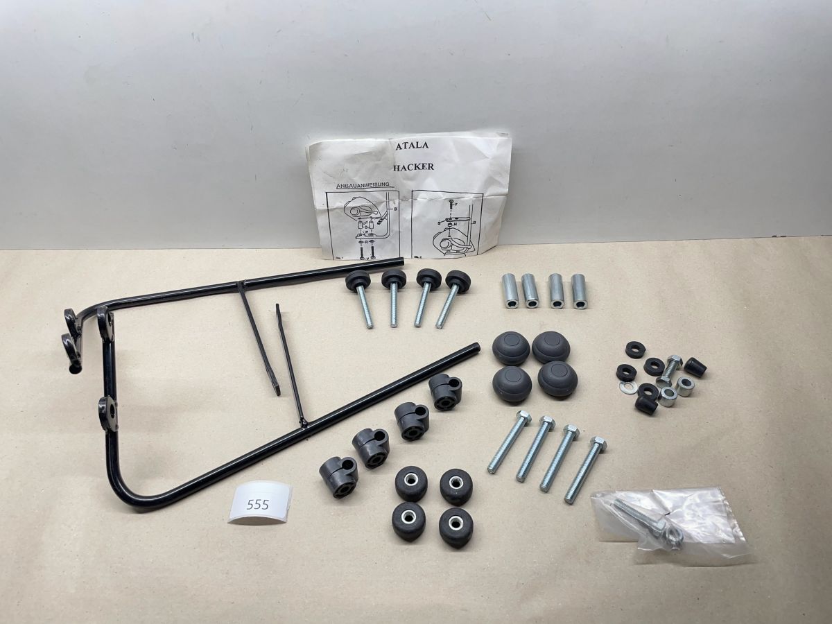 Atala Hacker 50 - Halterung Windschild NEU Windschutzscheibe Halter  (102-2)