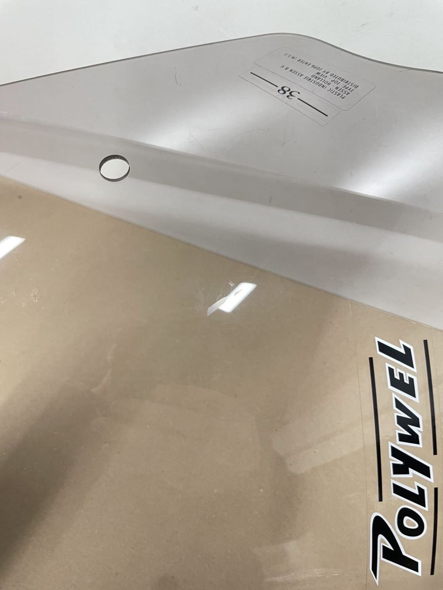 Windschild Polywel 38 getönt - Kawasaki Yamaha Suzuki Honda windshield (118-W)
