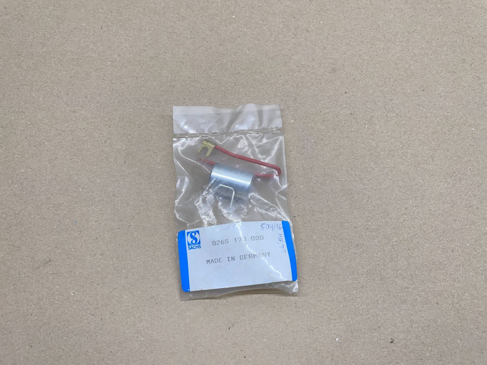 SACHS Kondensator 0265 173 000 NOS  - Sachs 504/1B Motor ? Hercules DKW (39-31)