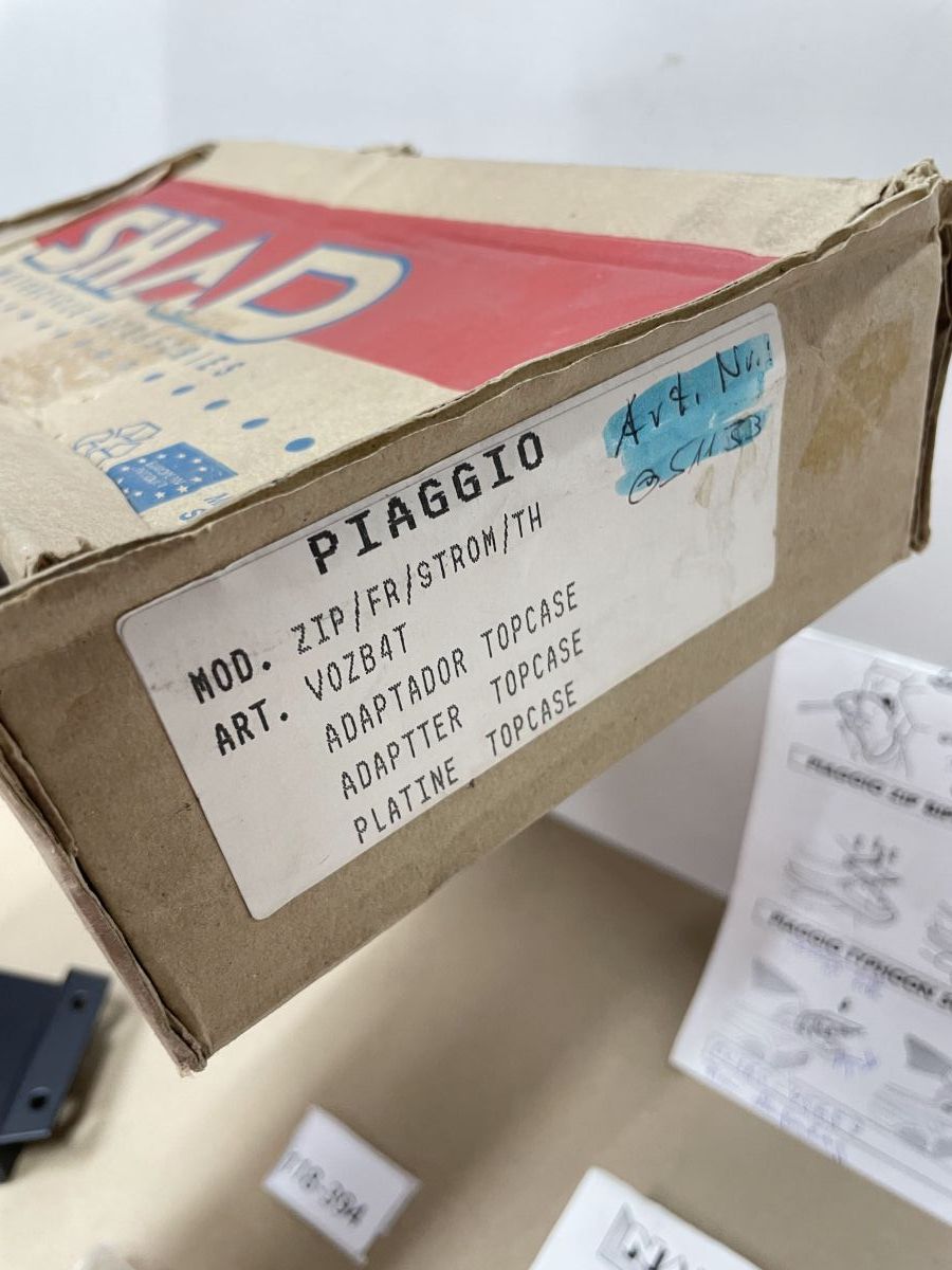 Piaggio Zip - SHAD Halteplatte Topcaseträger Koffer Grundplatte Adapter (118-16)