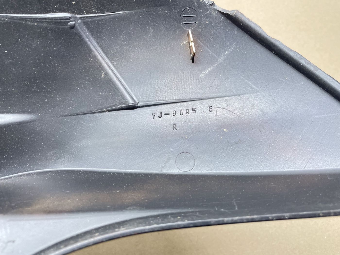 Peugeot Speedfight 2 - Seitenteil rechts Verkleidung Heck Abdeckung  (109-11)