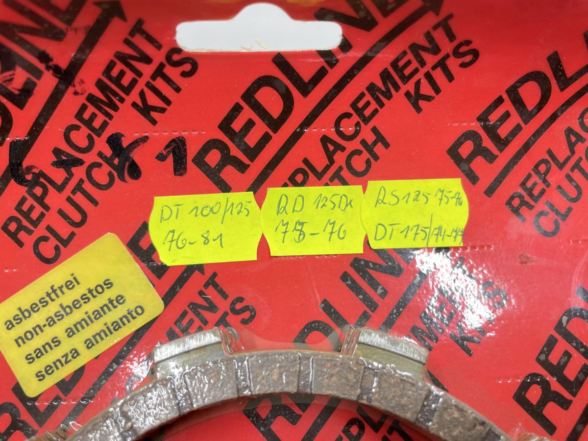Redline CK2336 Kupplungslamellen Clutch disc set - Yamaha DT 125 175  RD 125 (118-12)