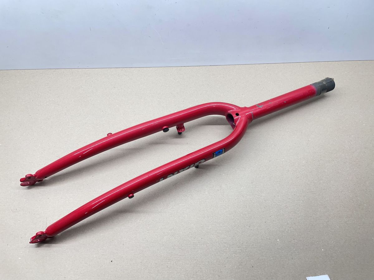28" GIANT Starrgabel 1"  CRMO Rot  NEU  Schaftlänge 178mm  (GB3)