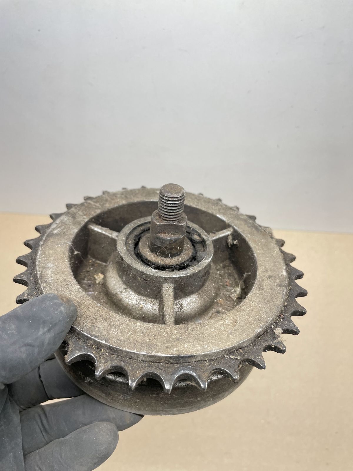 Simson Schwalbe 2x ORIGINAL Antriebsritzel Mitnehmer Kettenrad Kettenritzel