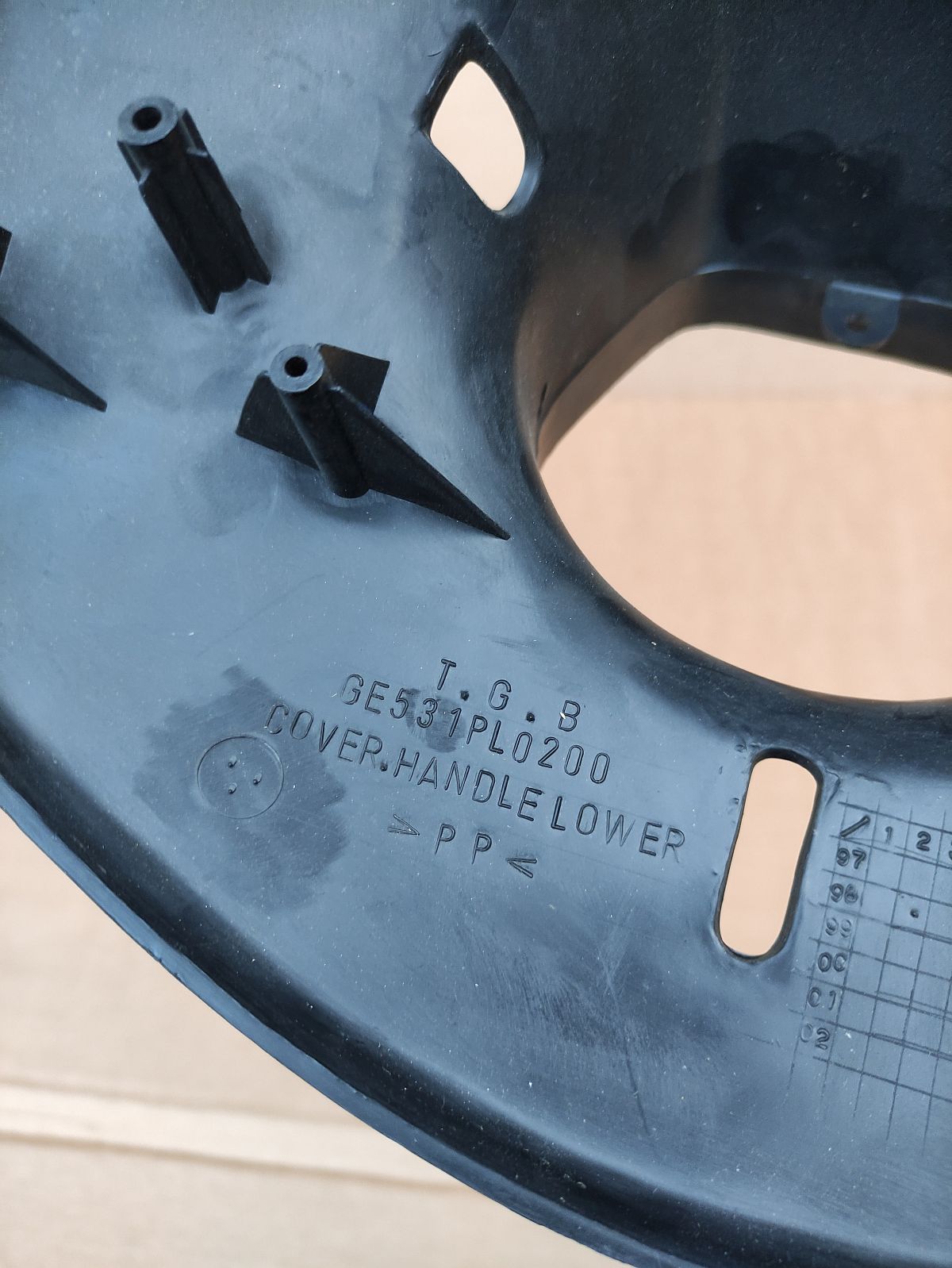Pegasus Solero TGB Akros - Lenkerverkleidung Abdeckung GE531PL02 fairing (40)