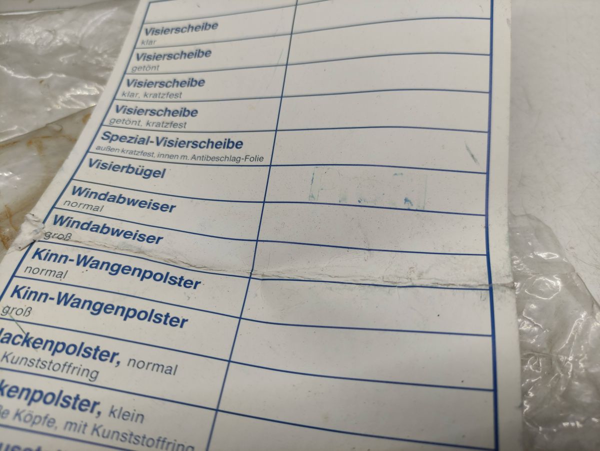 Schuberth Visierbügel Schwarz für Motorradhelm Profil  NEU !  (38-7)