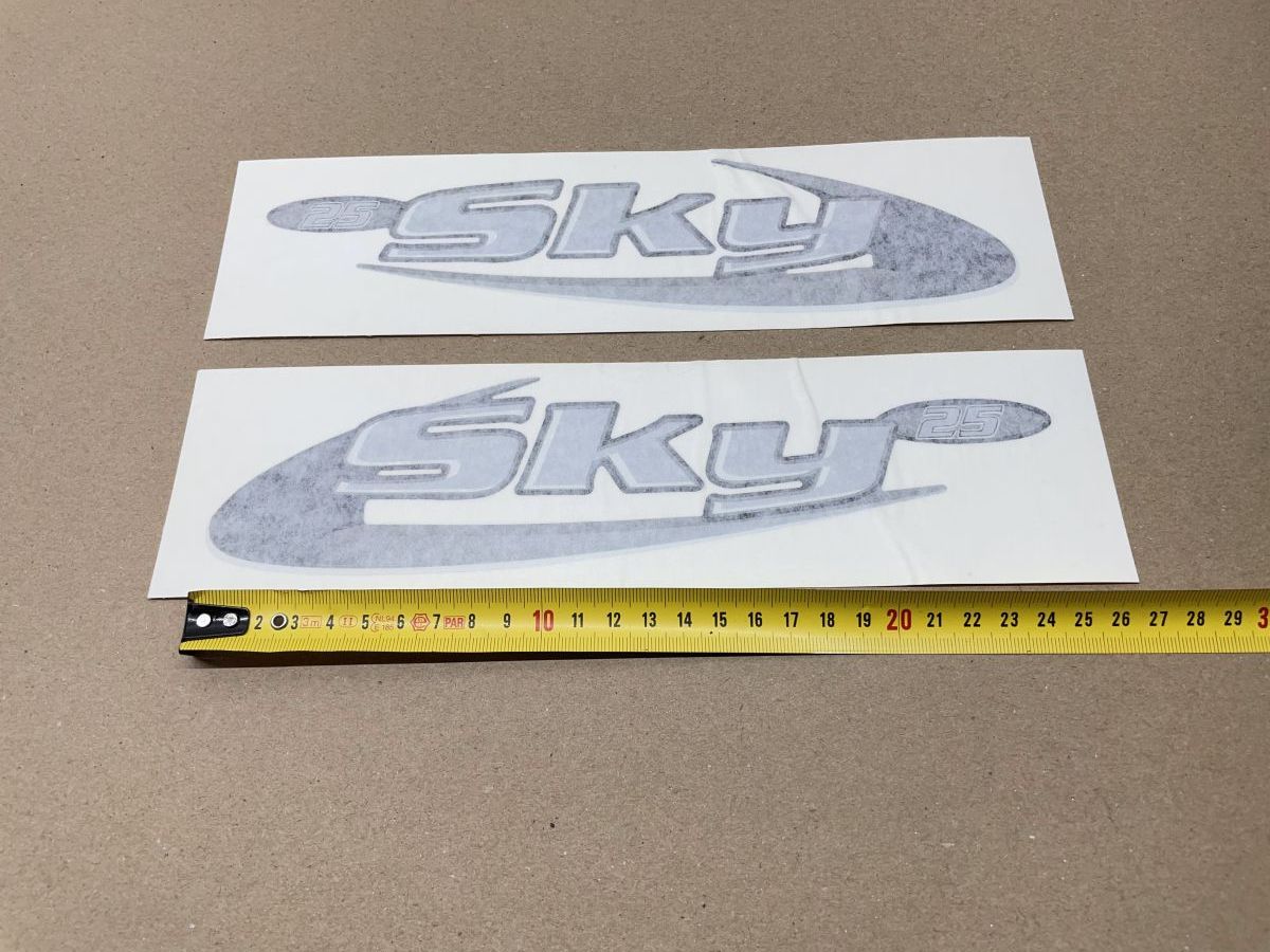 Pegasus SKY 25 - ORIGINAL Aufkleber Sticker Schriftzug Verkleidung NEU  (39)