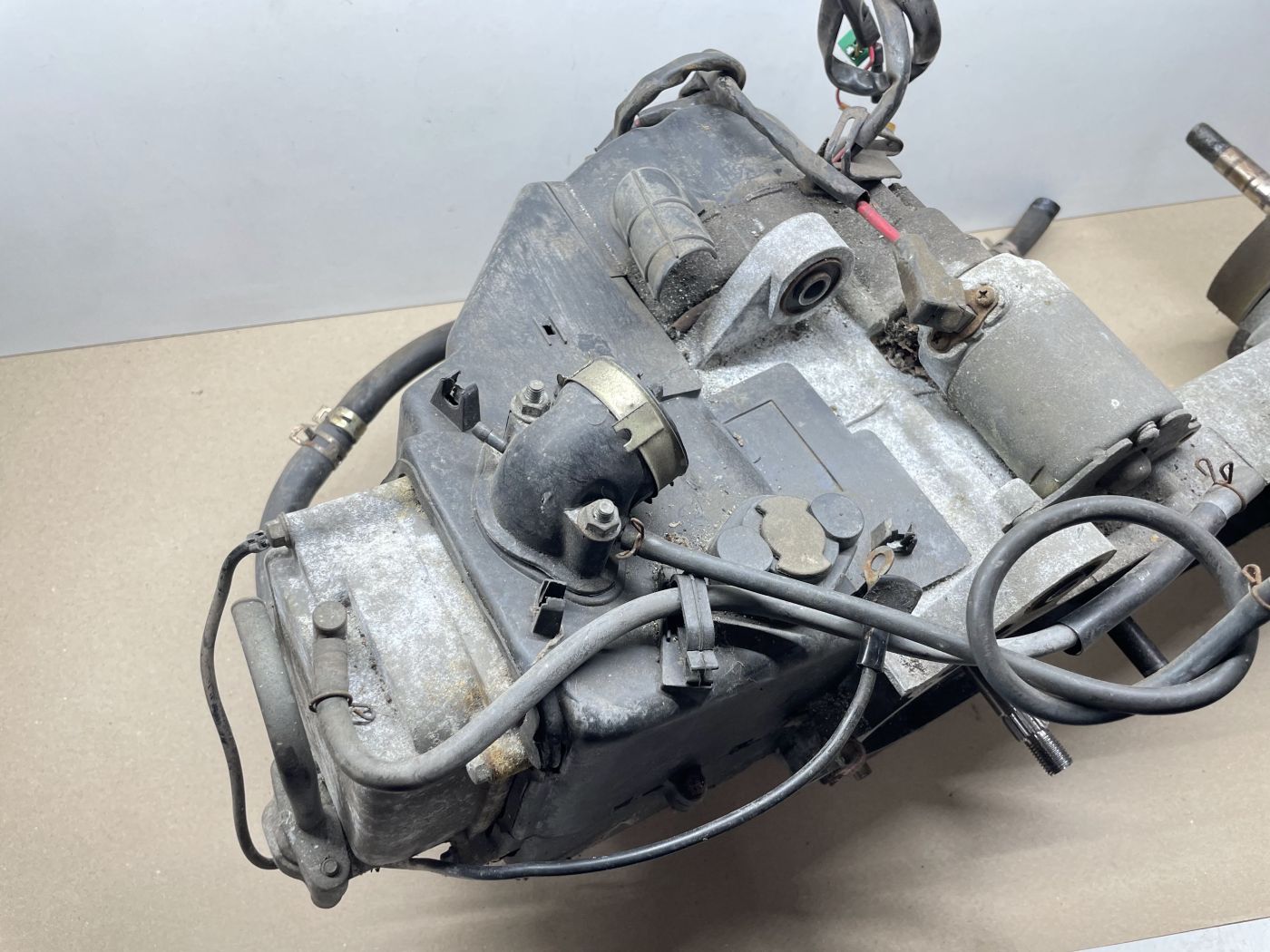 Longjia LJ125T-A Raptor - Motorblock Zylinder Getriebe Kurbelwelle engine (109-2)