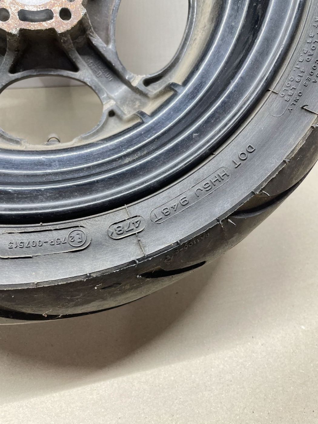 Italjet Formula 50  - Vorderrad Reifen Felge vorne wheel (102-13)