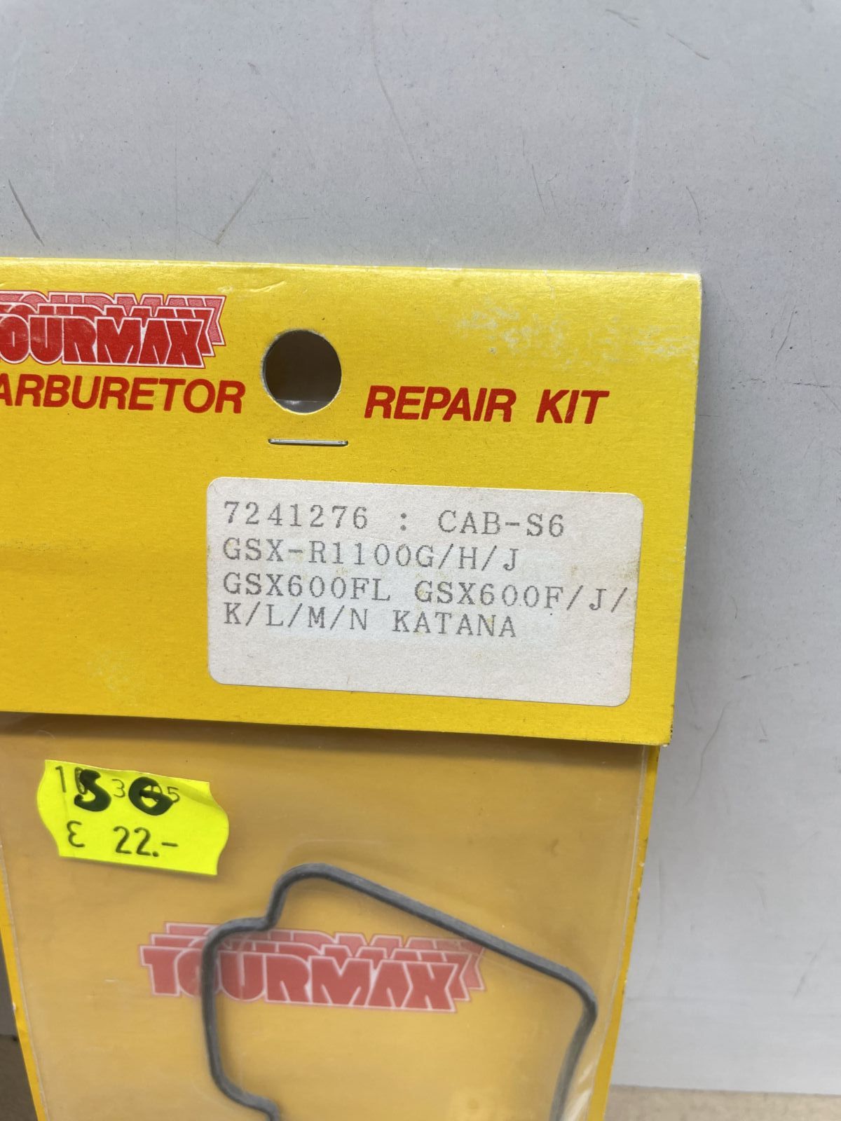 2x Vergaser Reparatursatz CAB-S6 / Suzuki GSX-R1100G GSX600F J K L M N (118-23)