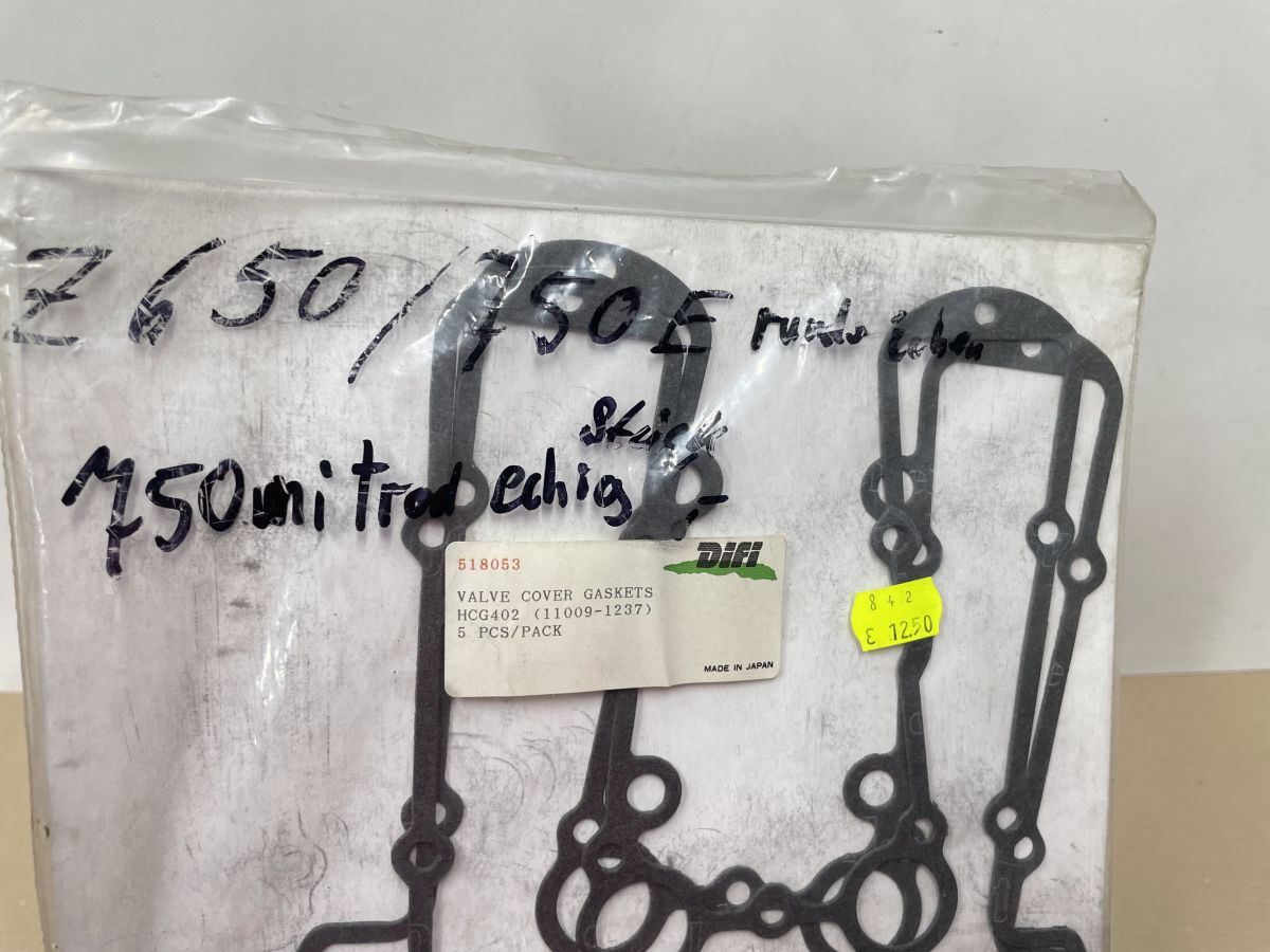 2x Kawasaki Z650 Z750 - Ventildeckeldichtung valve cover gasket (118-15)