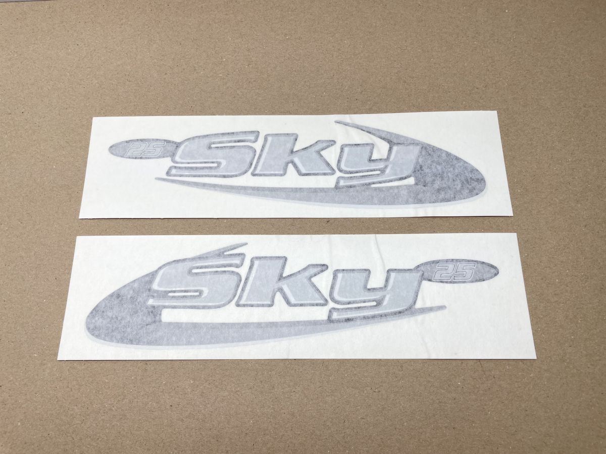 Pegasus SKY 25 - ORIGINAL Aufkleber Sticker Schriftzug Verkleidung NEU  (39)