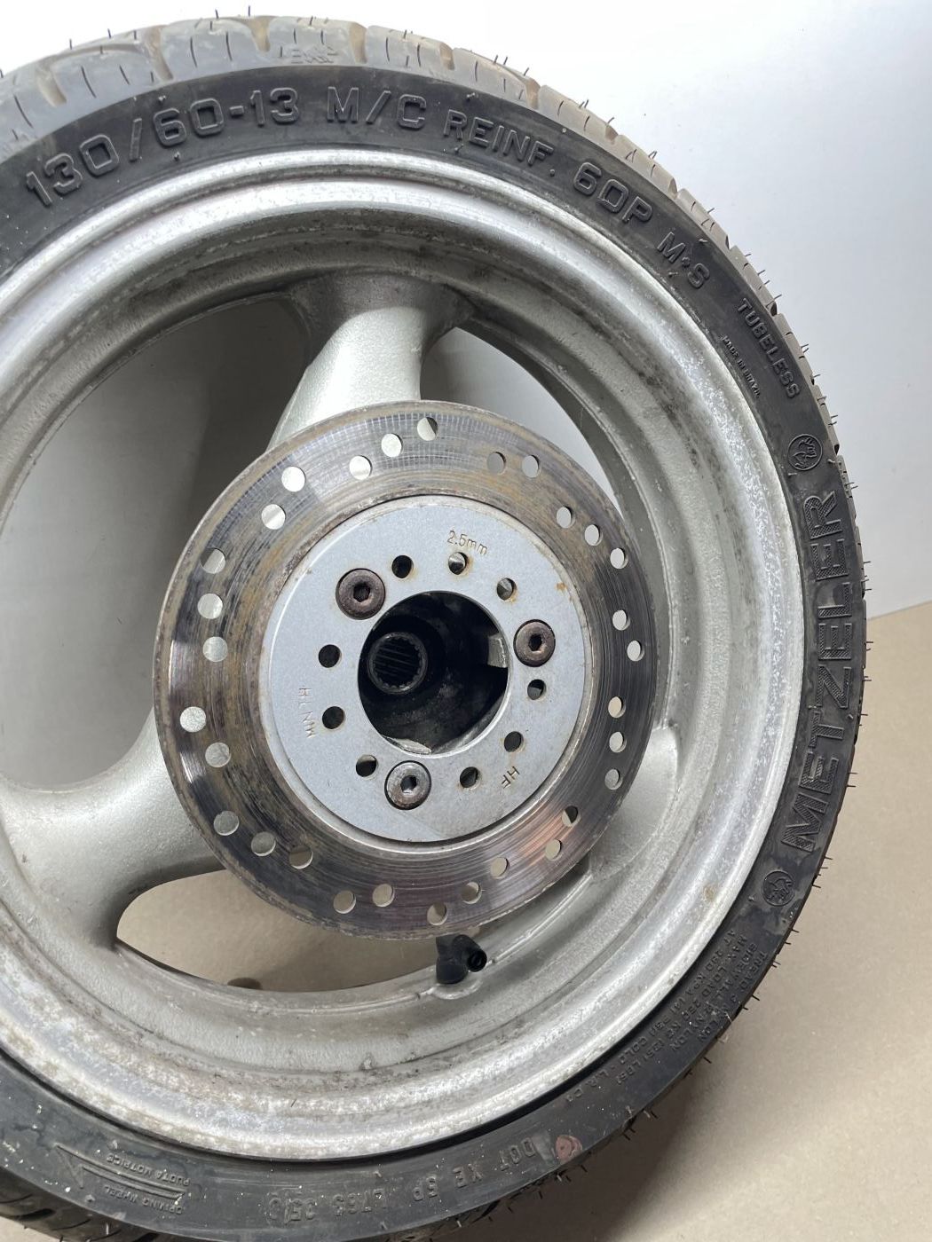 Jonway YY125T Rallox Ranger - Hinterrad Reifen Felge hinten rear wheel (116)