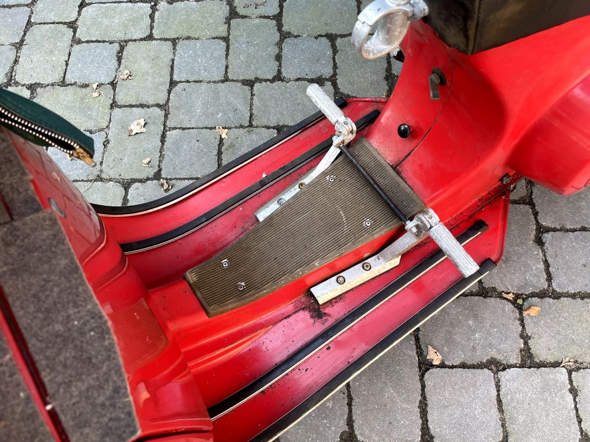 Vespa PK80 S Automatica - ORIGINAL Chokehebel Vergaser  (44)