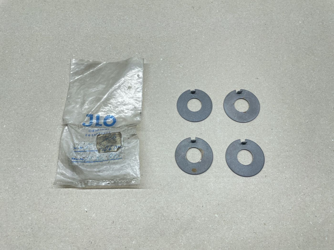 ILO Minimotor MM 524 540 -  4Stk. ORIGINAL Sicherungsblech Getriebe NOS (39-49R)