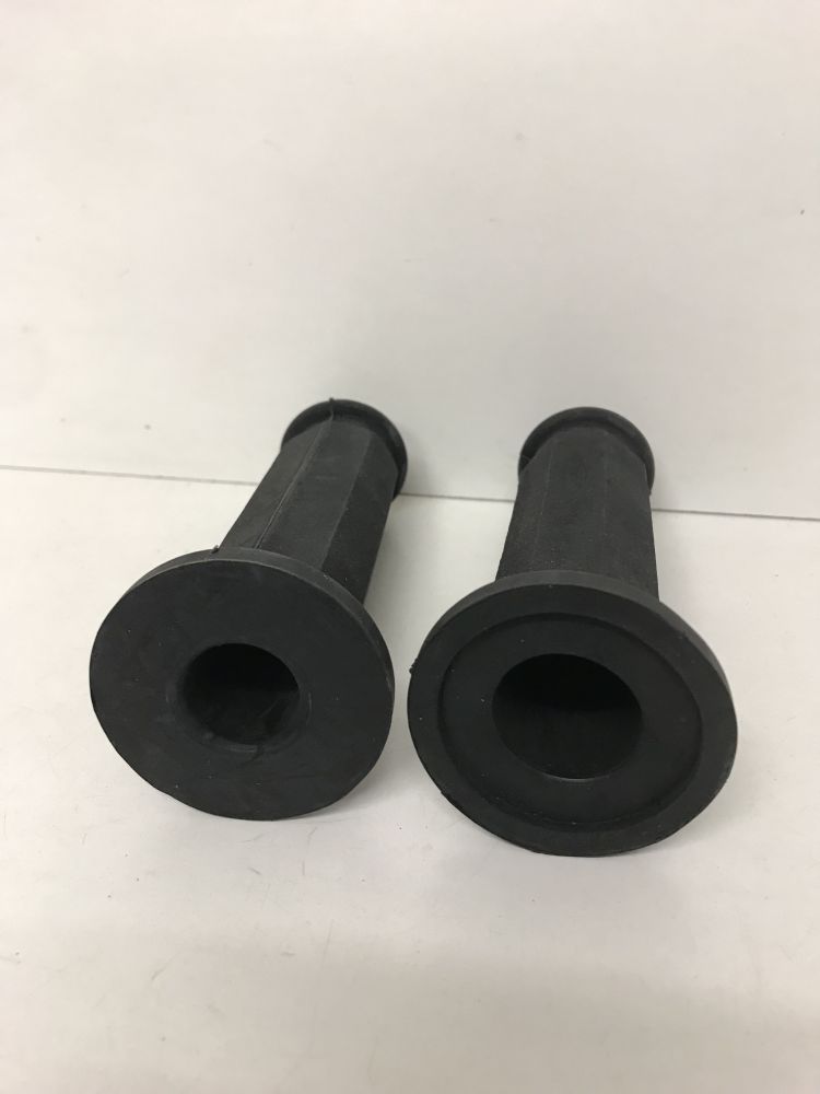 Griff Satz Schwarz 22/24mm Hercules Zündapp Kreidler KTM Griffgummi Lenker Mofa