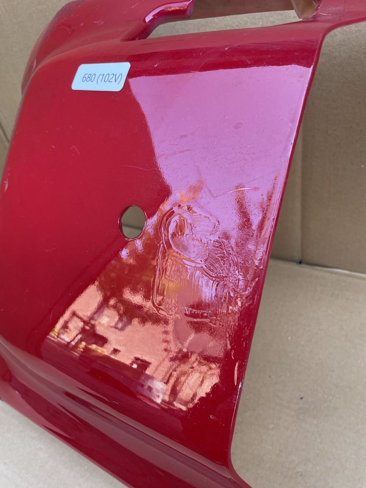 Rieju Toreo 50 - Unterboden Spritzschutz Verkleidung Wanne fairing (102-V-RO)