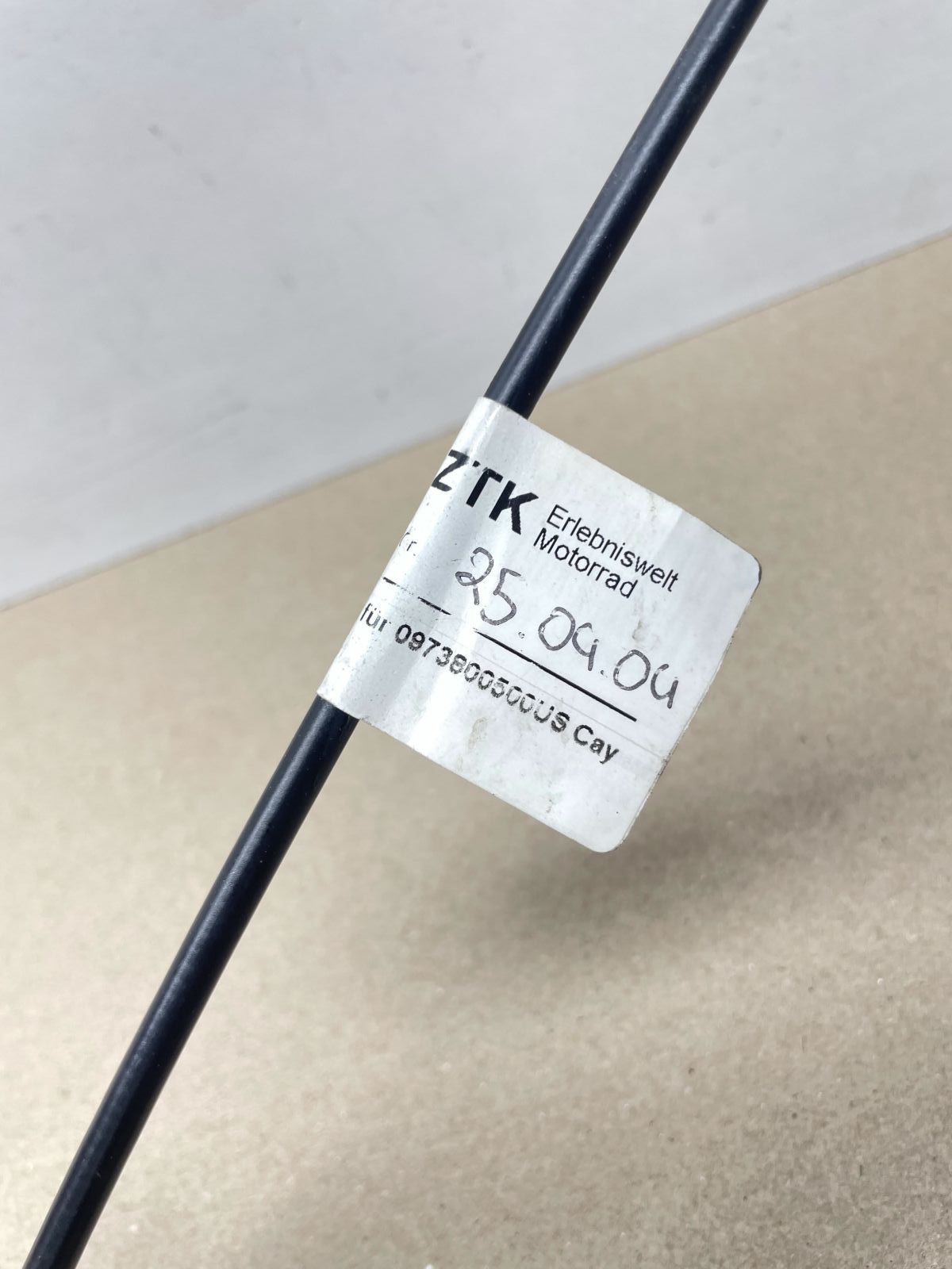 LEM Condor S6 / Cayman / Beetlebug - 2x Gaszug 0973800500US throttle cable (118-28)