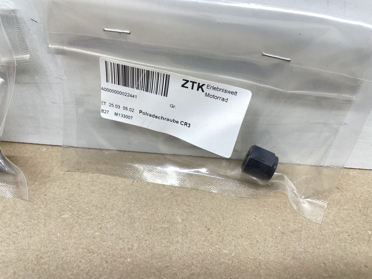 Franco Morini S5T - 3x Polradmutter NEU flywheel nut dado fissaggio volano LEM CR2 CR3  (118-21)