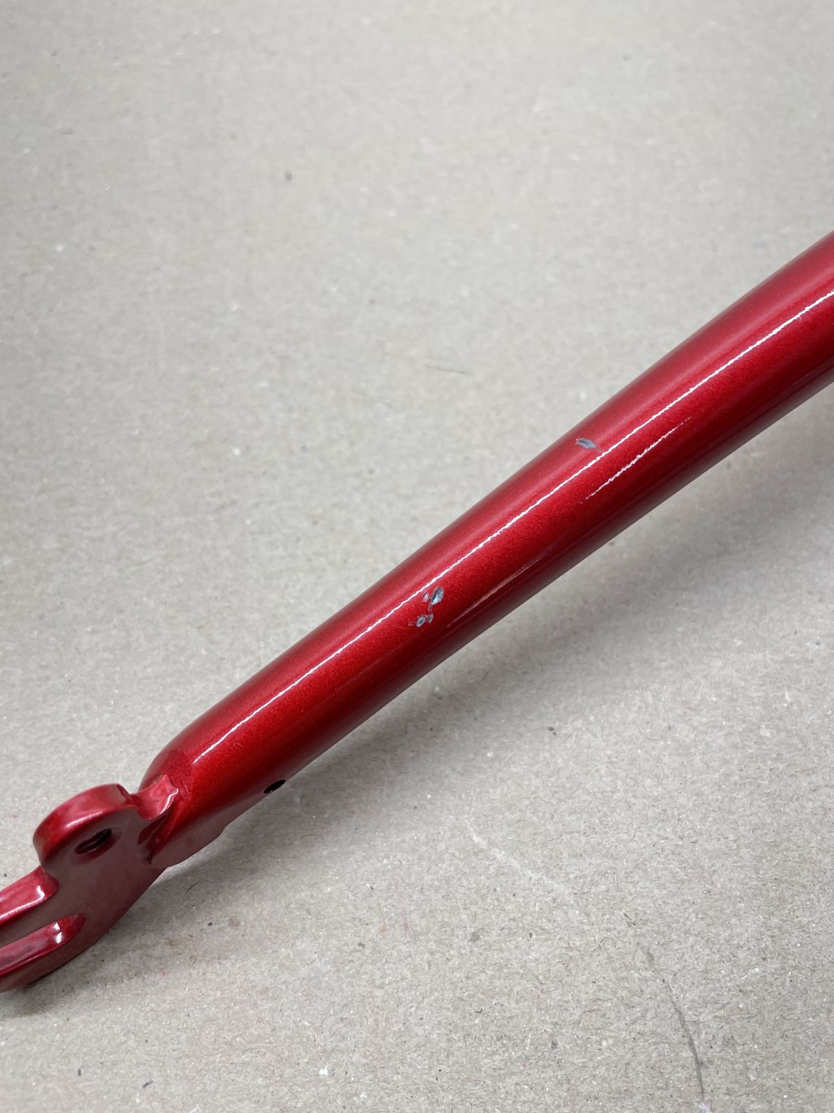 26"  MTB Starrgabel 1"  Rot  NEU  Schaftlänge 170mm Retro Vintage  (GB3)