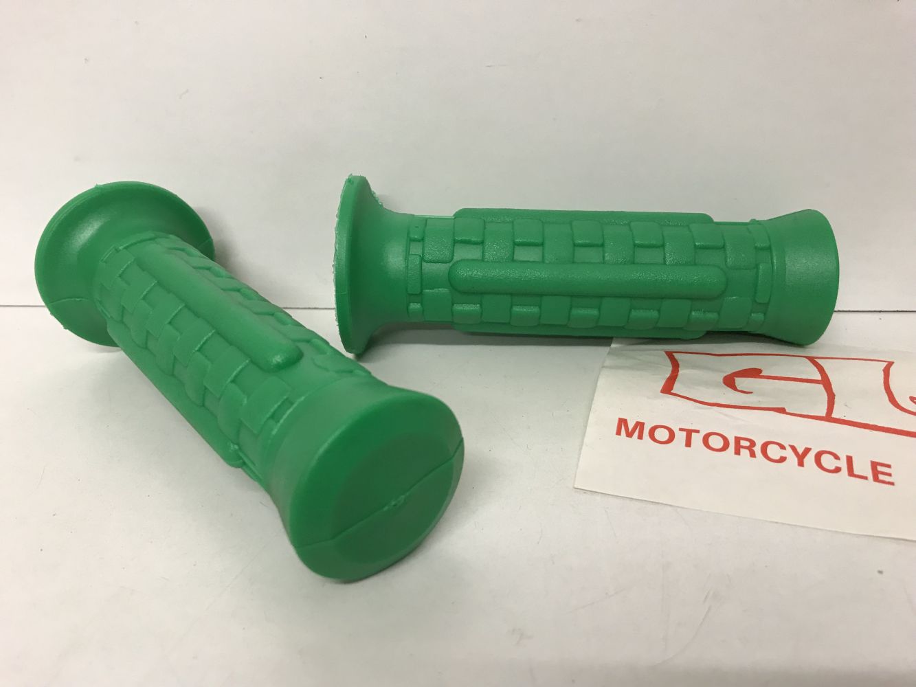 Griff Satz Grün 22/24mm - Hercules Zündapp Kreidler KTM Griffgummi Lenker Mofa
