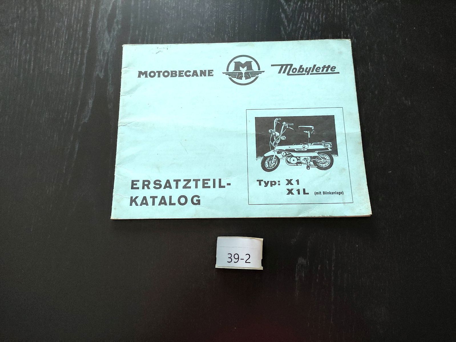 Motobecane Mobylette X1 X1L ORIGINAL Ersatzteil-Katalog Mofa Moped (39)