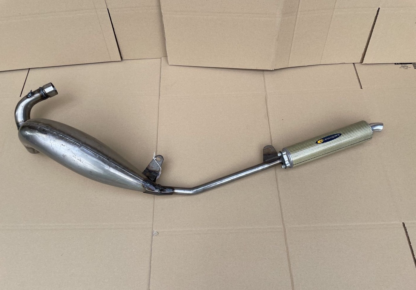 Tecnigas Auspuff - Rieju, Yamaha, Generic, Derbi, Malaguti, Beta ? exhaust (118-V)