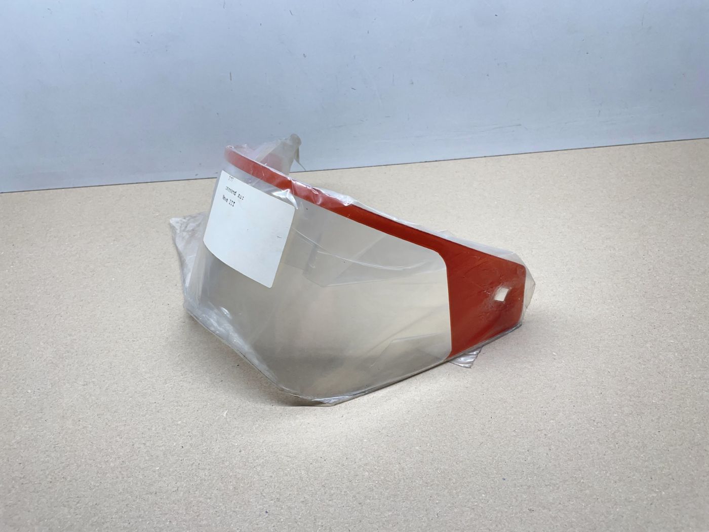 Nava 3 Helmvisier Rot Schutzvisier Helm NOS NEU Mofa Moped Roller  (106)