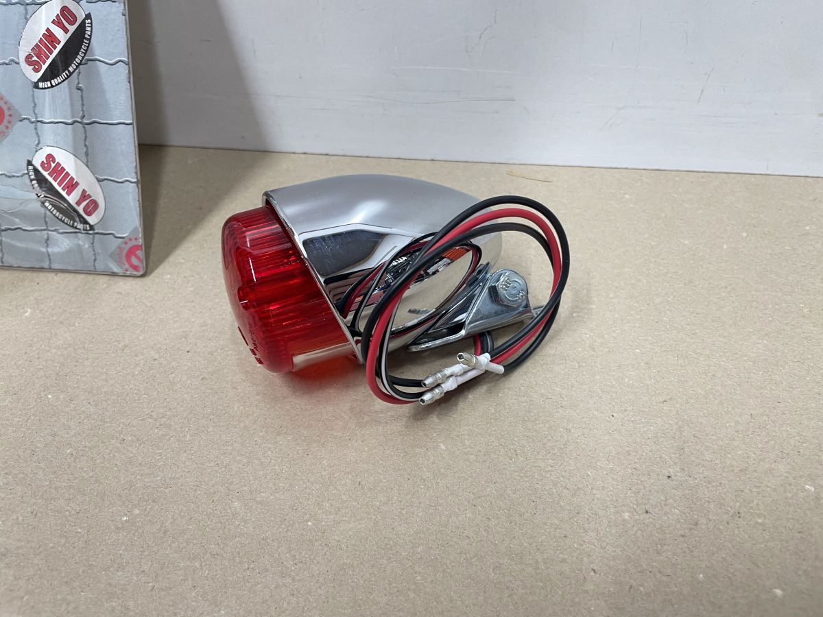 SHIN YO Rücklicht Texas 12V 21/5W - E-Zulassung - Yamaha Honda Suzuki  (118-16)
