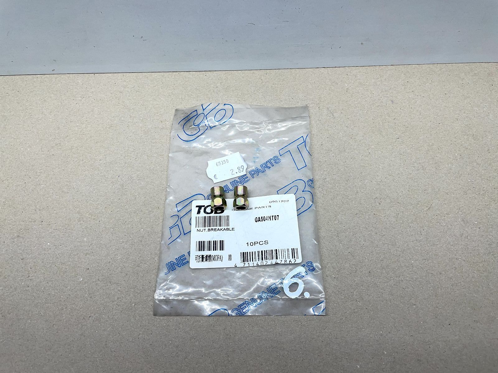 Pegasus Corona SKY 125 TGB 303R Hawk  2x Mutter GA504NT07 Ansaugstutzen (40-20)