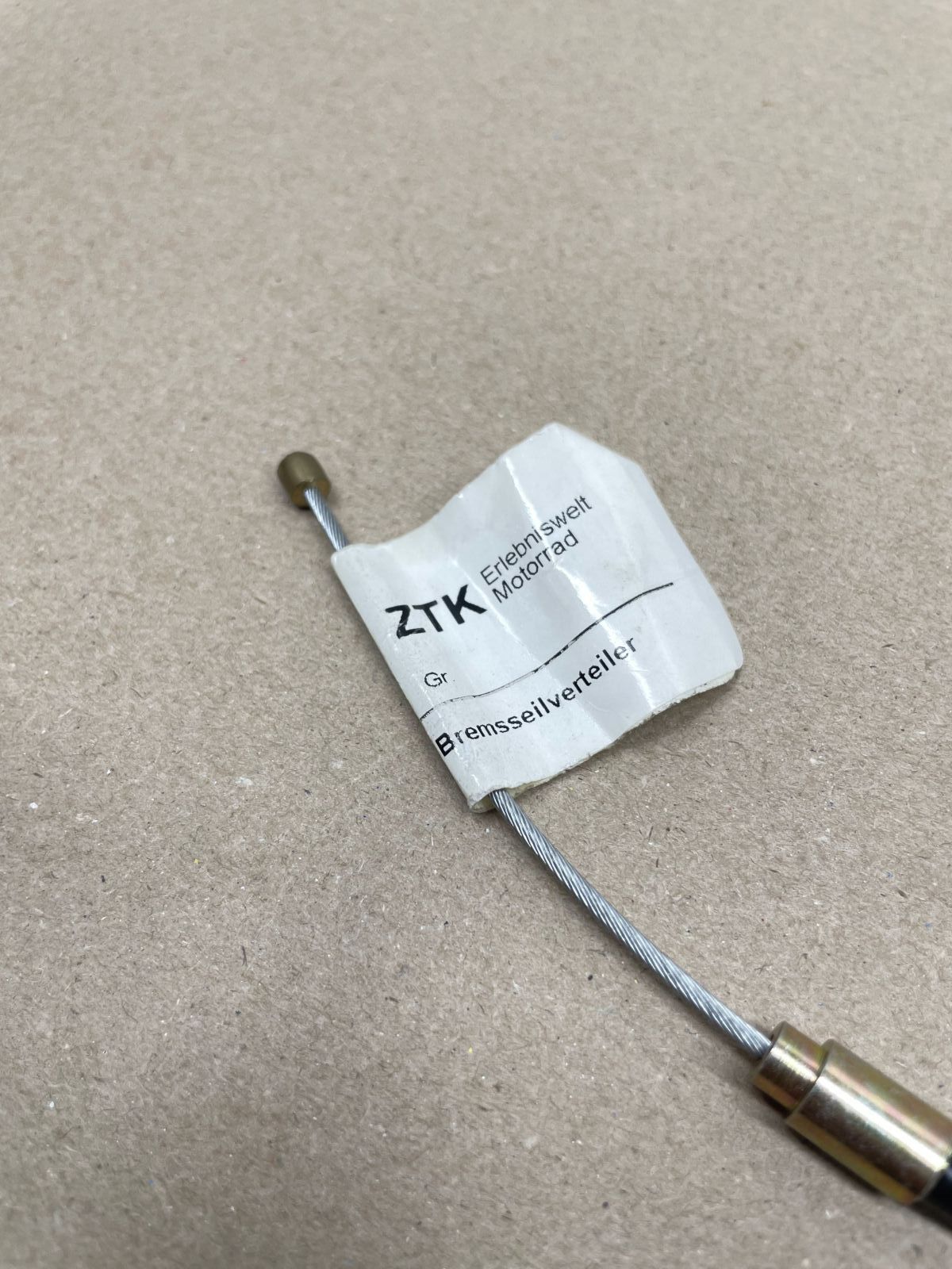 LEM Beetlebug / Cayman / Condor - Bremszug vorne zur Umlenkrolle front brake cable (118-28)