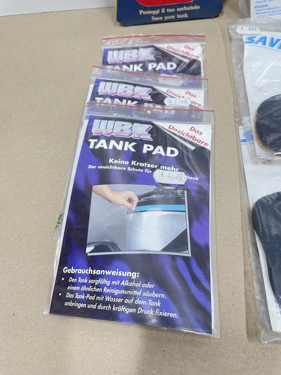 16x Tankpad Tankschutz NOS - Motorrad Yamaha BMW Honda Kawasaki Suzuki (118-16)