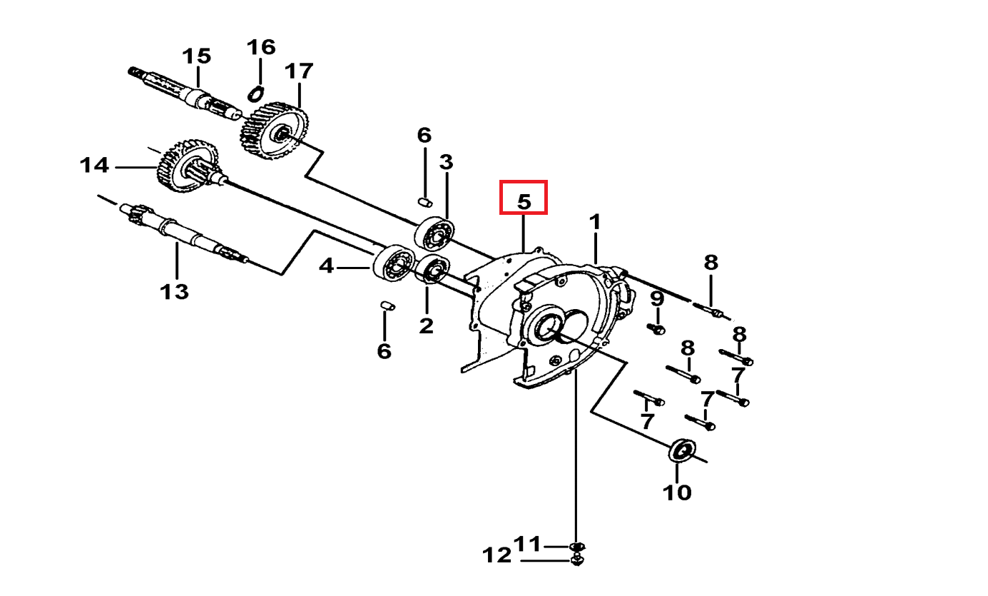 Pegasus SKY Express R125X TGB Delivery Dichtung Getriebedeckel Gear Box (40-26)