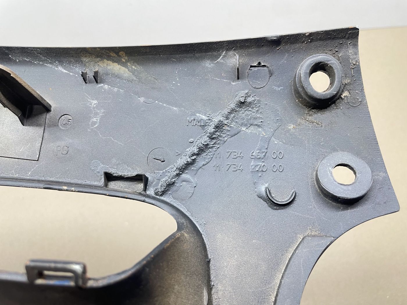 Peugeot Speedfight 2 - Verkleidung vorne links Seitenteil Abdeckung fairing (109-11)