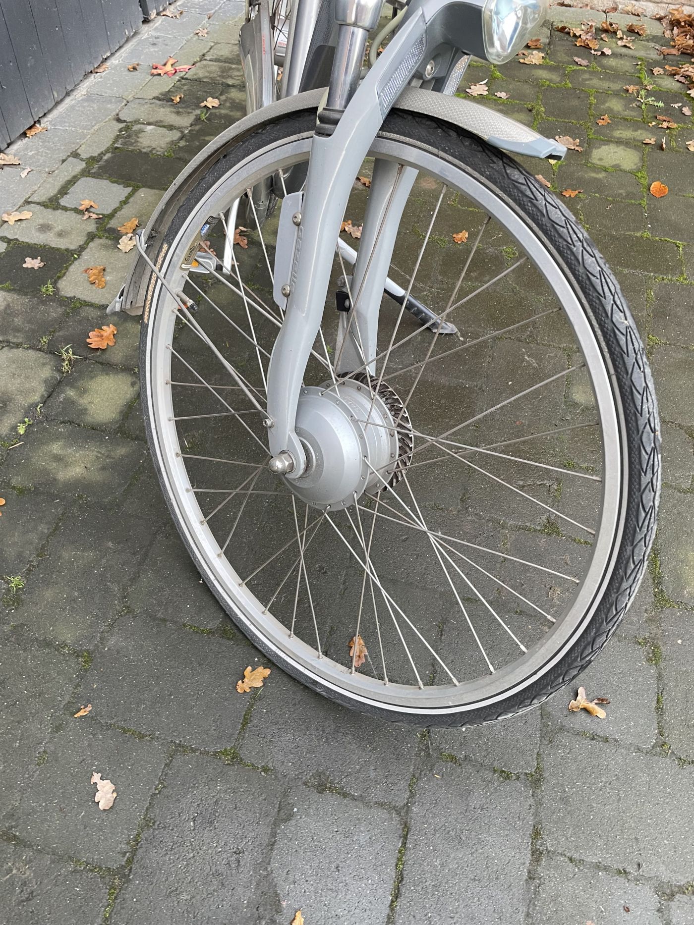 Gazelle E-Bike Orange Innergy - Abdeckung Gabel Verkleidung Kabel (103)