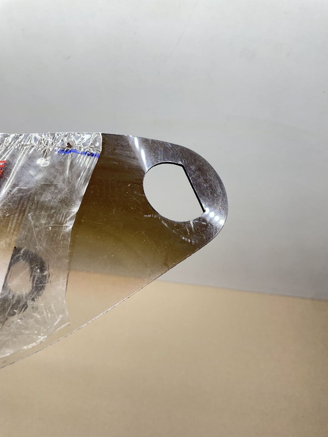 Levior M1 Helmvisier halb getönt Schutzvisier Helm NOS NEU  (106)