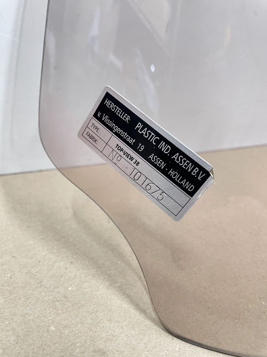Windschild Polywel 38 getönt - Kawasaki Yamaha Suzuki Honda windshield (118-W)