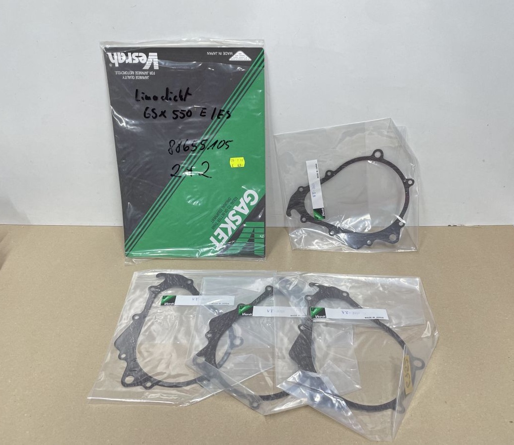 4x Suzuki GSX 550 E - Dichtung Lichtmaschinendeckel alternator gasket (118-15)