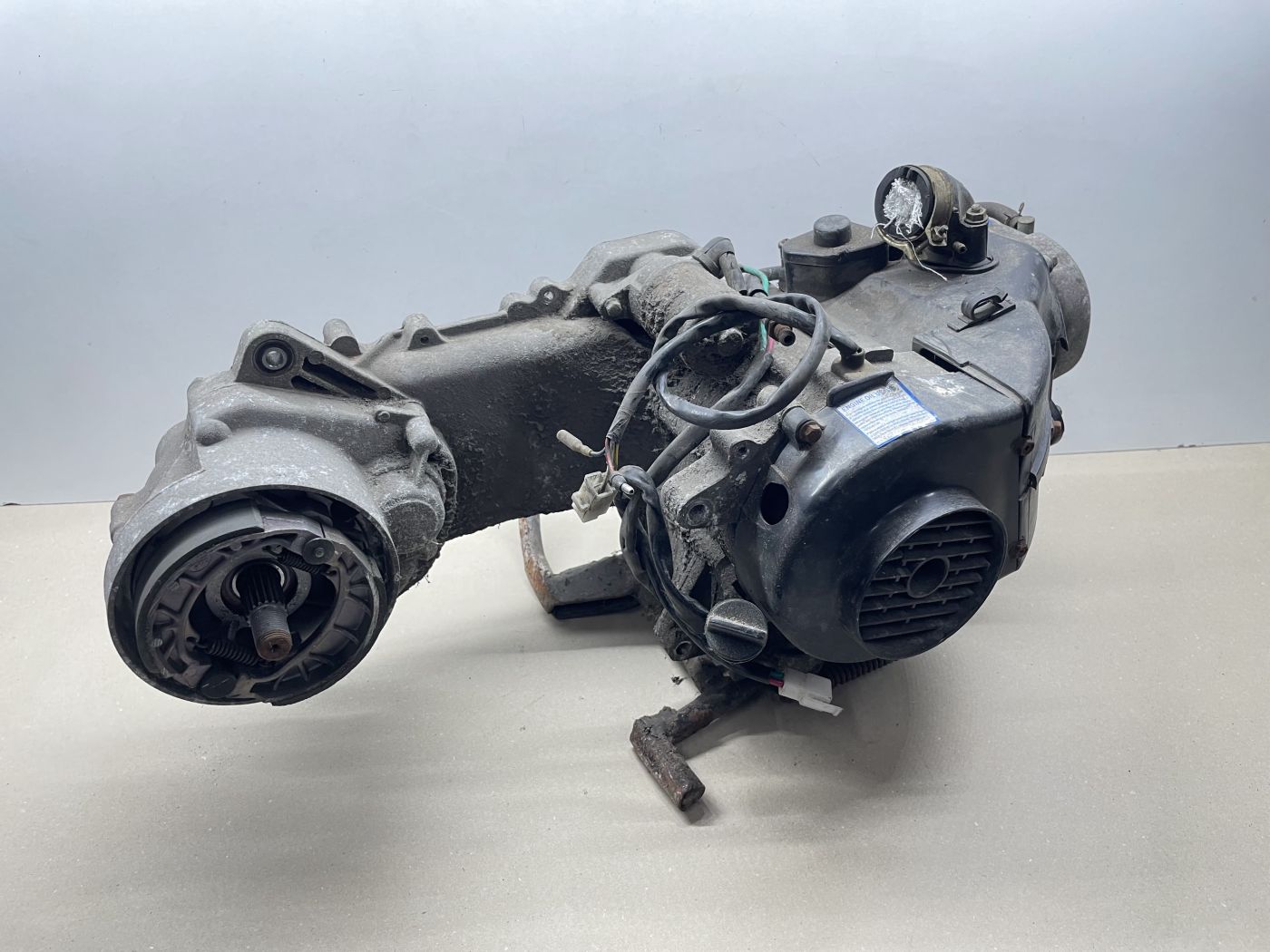 Ering / Baotian BT49QT-7 Motorblock Zylinder Getriebe Kurbelwelle (102-14)