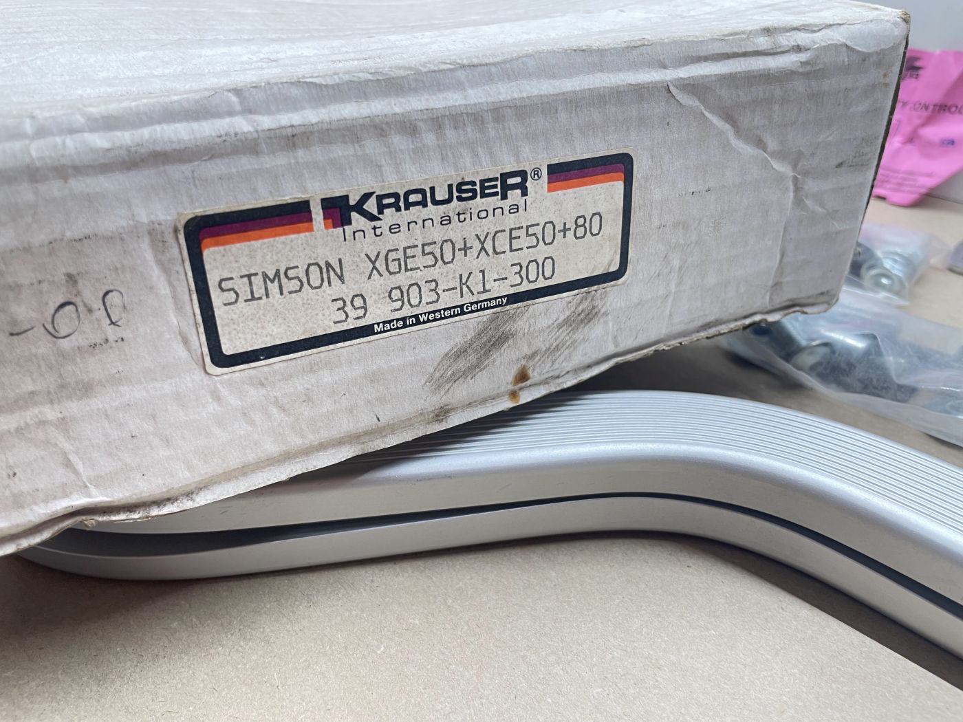 Simson SR50 Gamma XG/E XC/E - Krauser Zubehör SELTEN Rammschutz Sturzbügel (102)