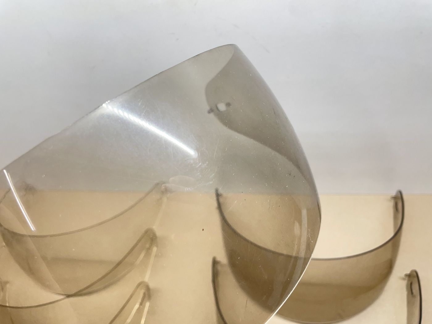 7x Nolan Helmvisier Klar / Getönt Schutzvisier Helm NOS Mofa Moped Roller (106)