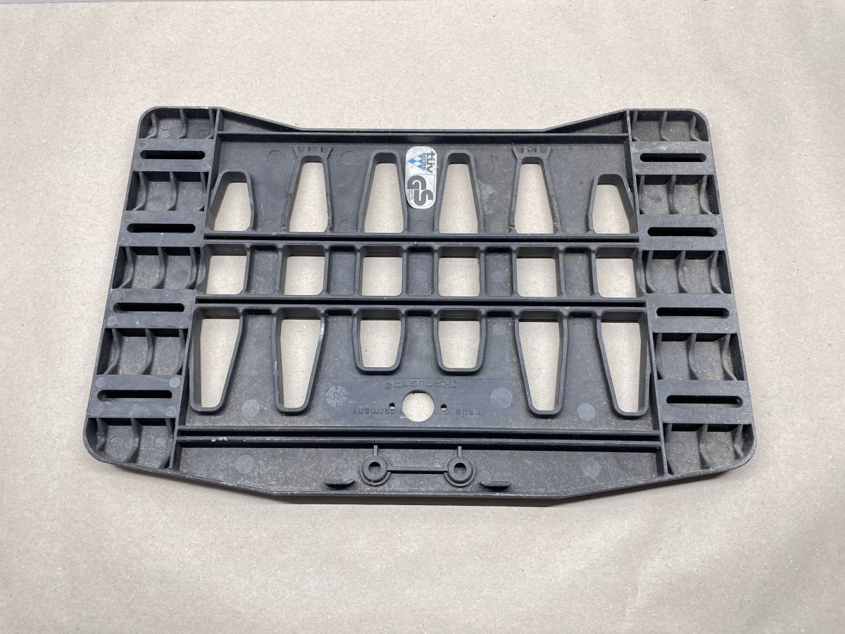 Krauser Halteplatte K1 Topcase Koffer Halterung Gepäckbrücke Gepäckträger (102-5)
